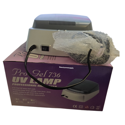 Pro Gel Gel UV Lamp 36W – Model PRO736 #UV012