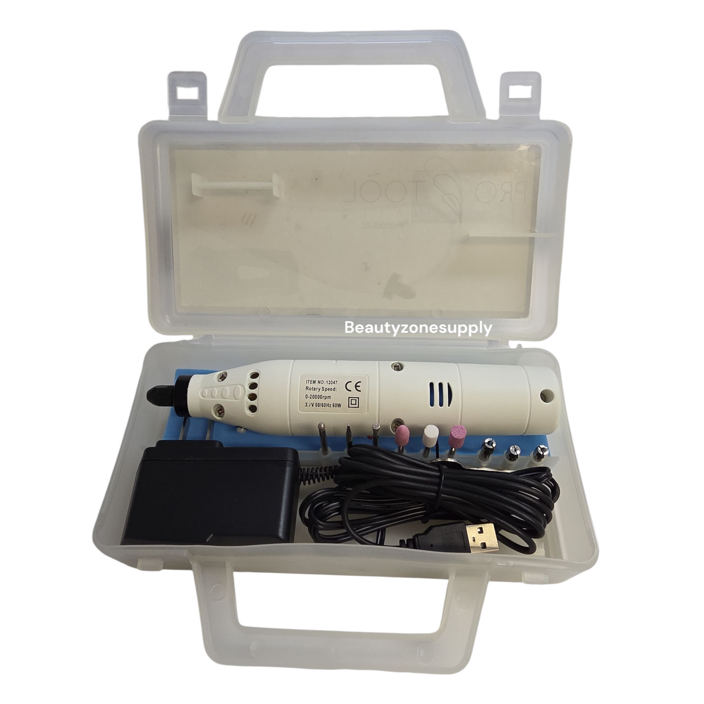 Pro Tool Cordless Nail Drill & Callus Remover – 20,000 RPM Rechargeable File