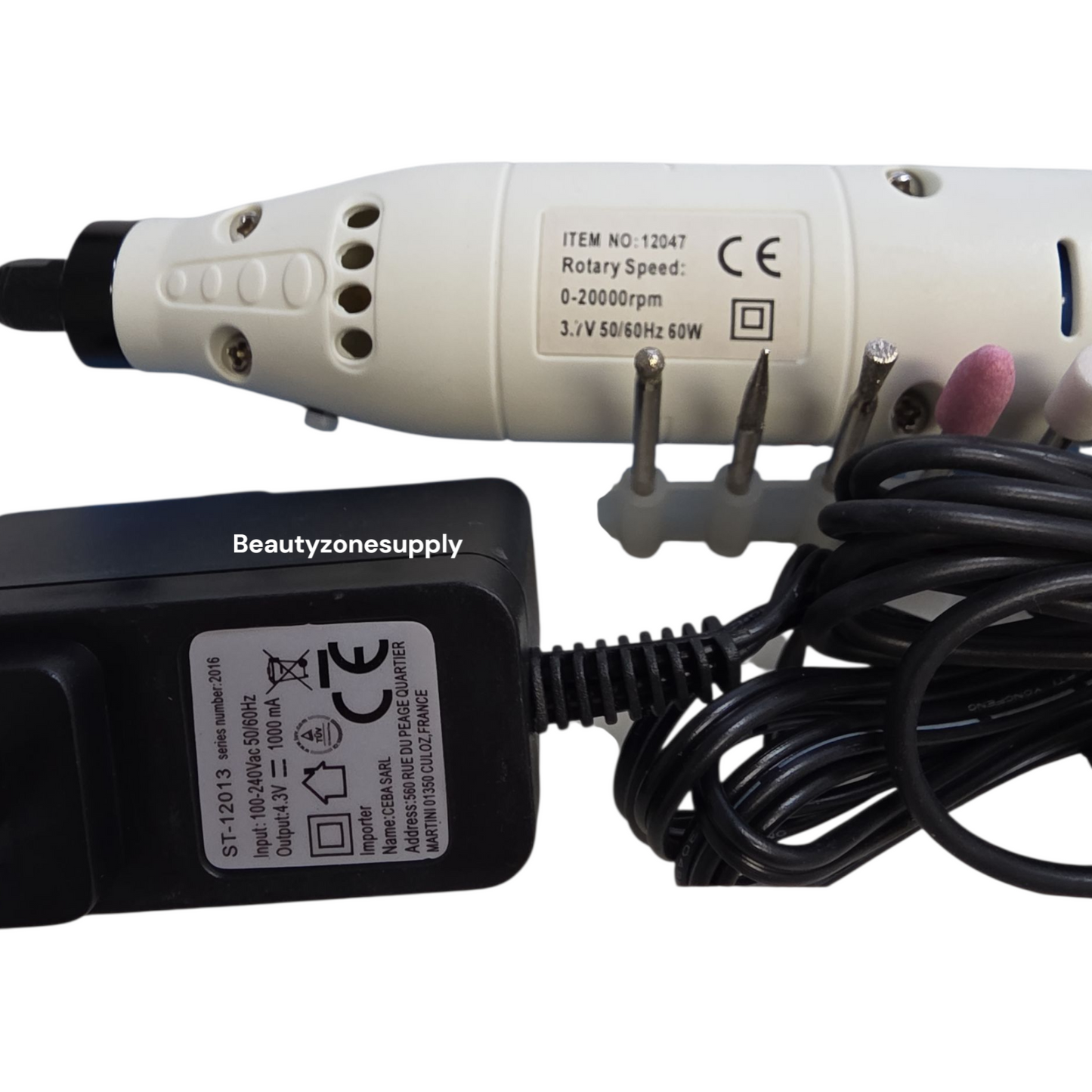 Pro Tool Cordless Nail Drill & Callus Remover – 20,000 RPM Rechargeable File