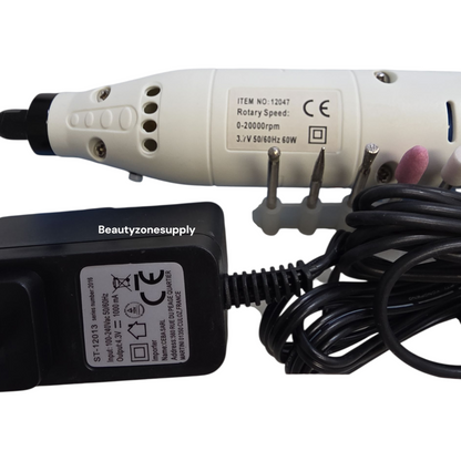 Pro Tool Cordless Nail Drill & Callus Remover – 20,000 RPM Rechargeable File