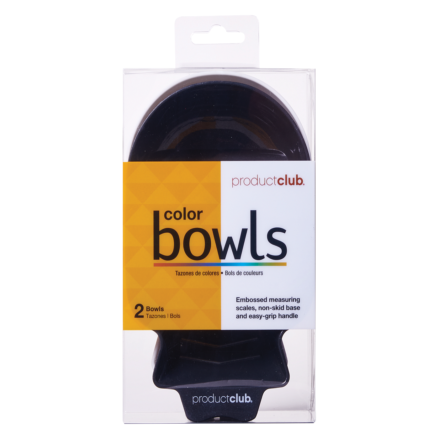Product Club Black & White 2 Color Bowls #CB-2