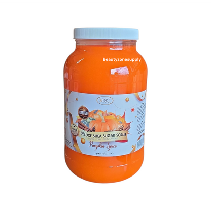 Pumpkin Spice Deluxe Shea Sugar Scrub Gallon
