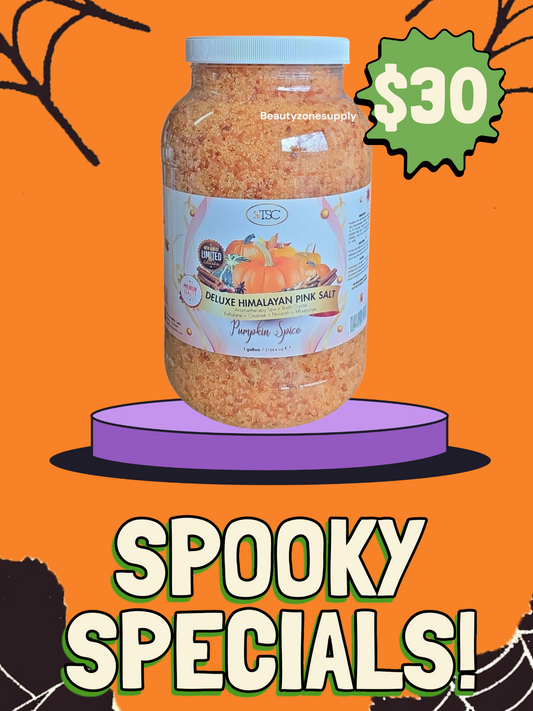 Pumpkin Spice Deluxe Himalayan Pink Salt Gallon