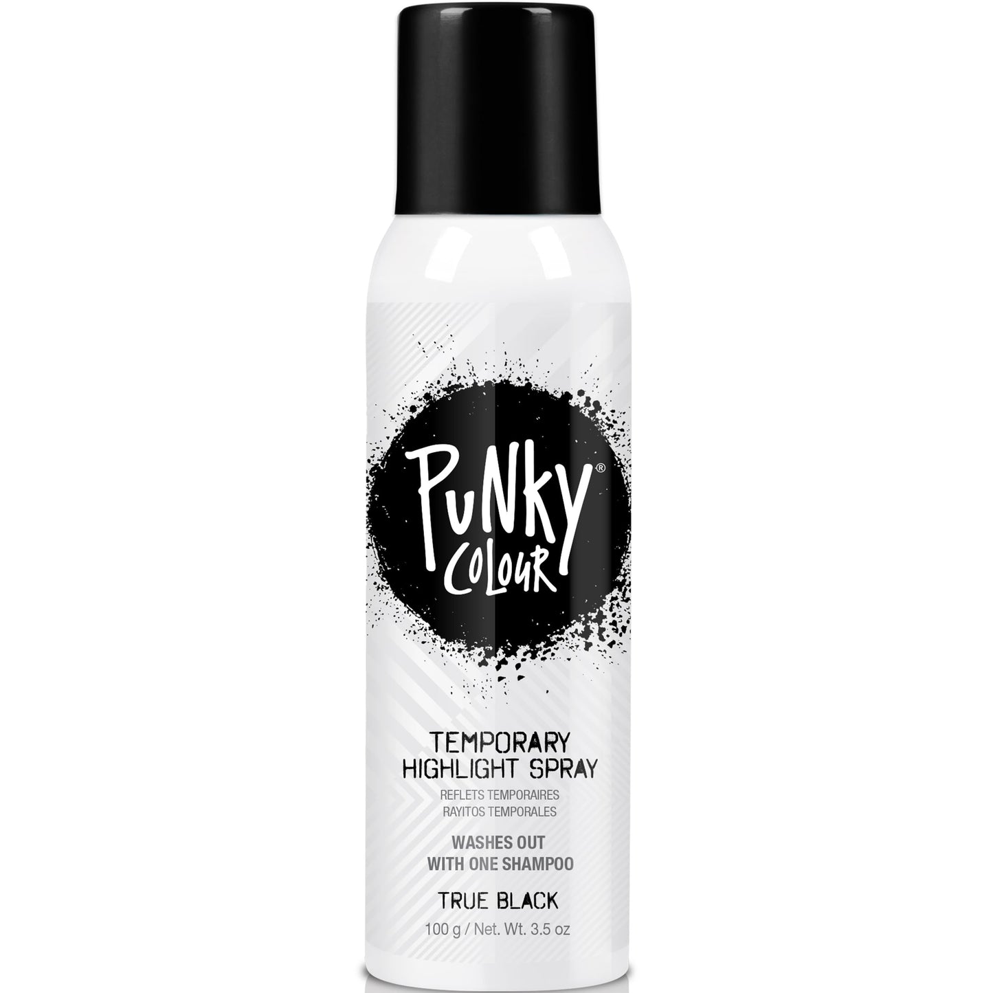 Punky Colour Temporary Hair Color Spray True Black #97449W