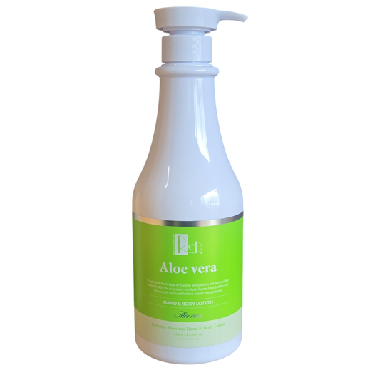 Red Organic Lotion Hand & Body Aloe Vera 25 oz