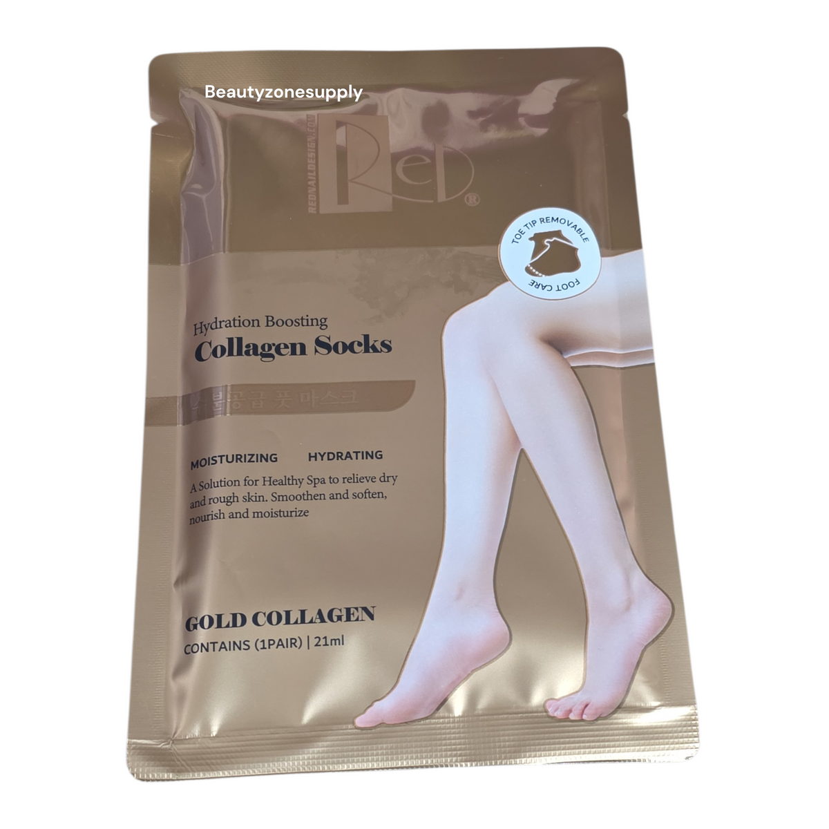 Red Gold Collagen Socks Hydration Boosting 1 pair