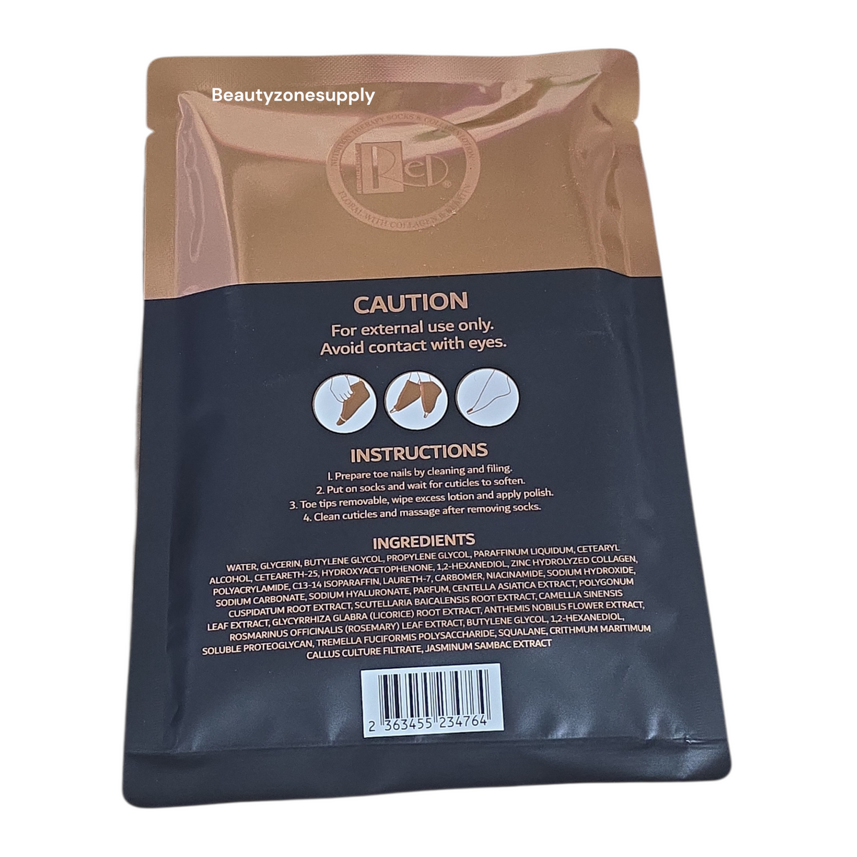Red Gold Collagen Socks Hydration Boosting 1 pair