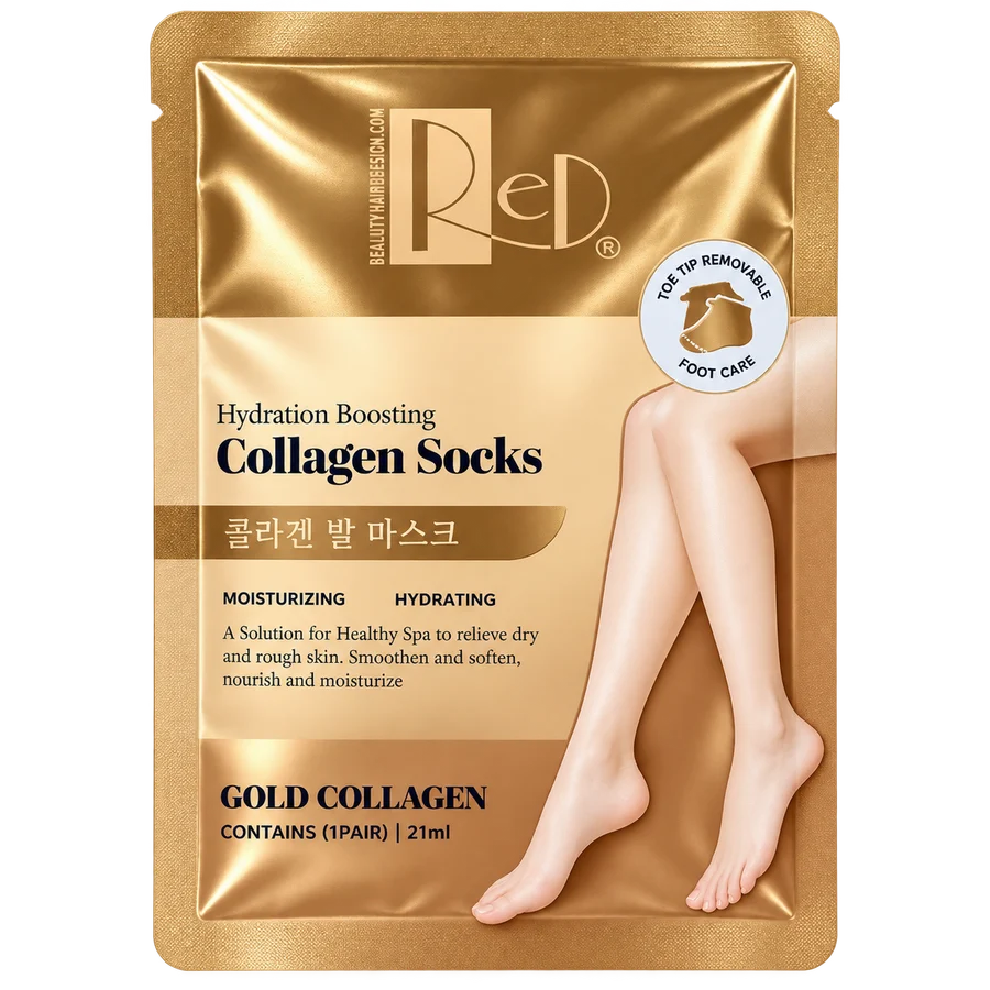 Red Gold Collagen Socks Hydration Boosting 1 pair