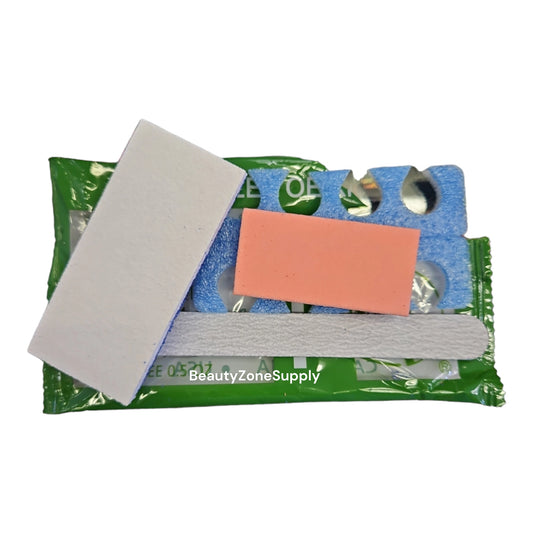 Red Pedi File Toe Pumice buffer Kit #R26