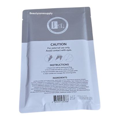 Red Platinum Collagen Socks Hydration Boosting 1 pair