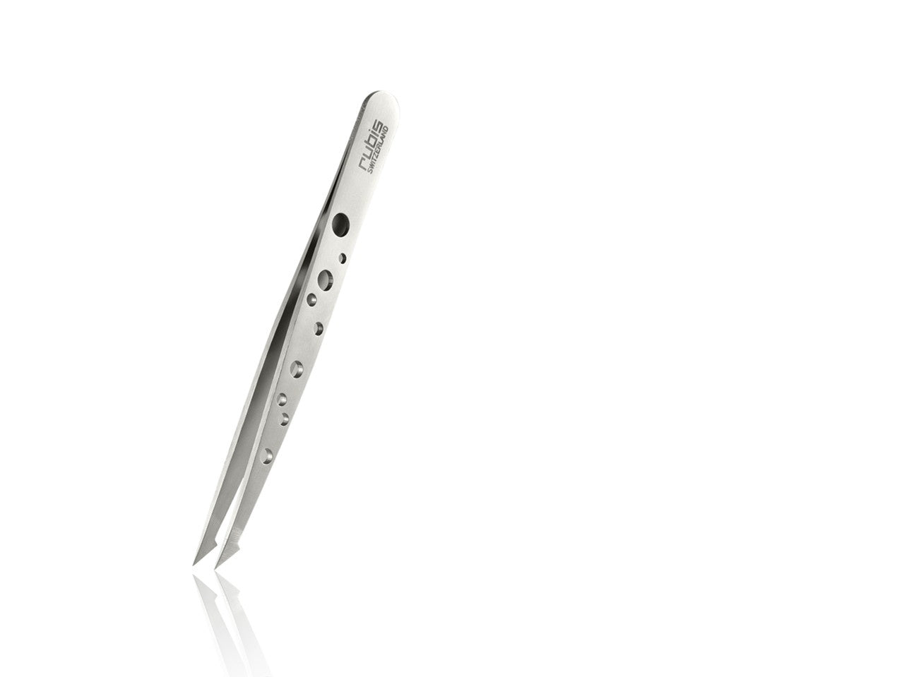 Rubis Switzerland Swiss Tweezers Stainless Steel Swiss Two Tip 3-3/4" #18806
