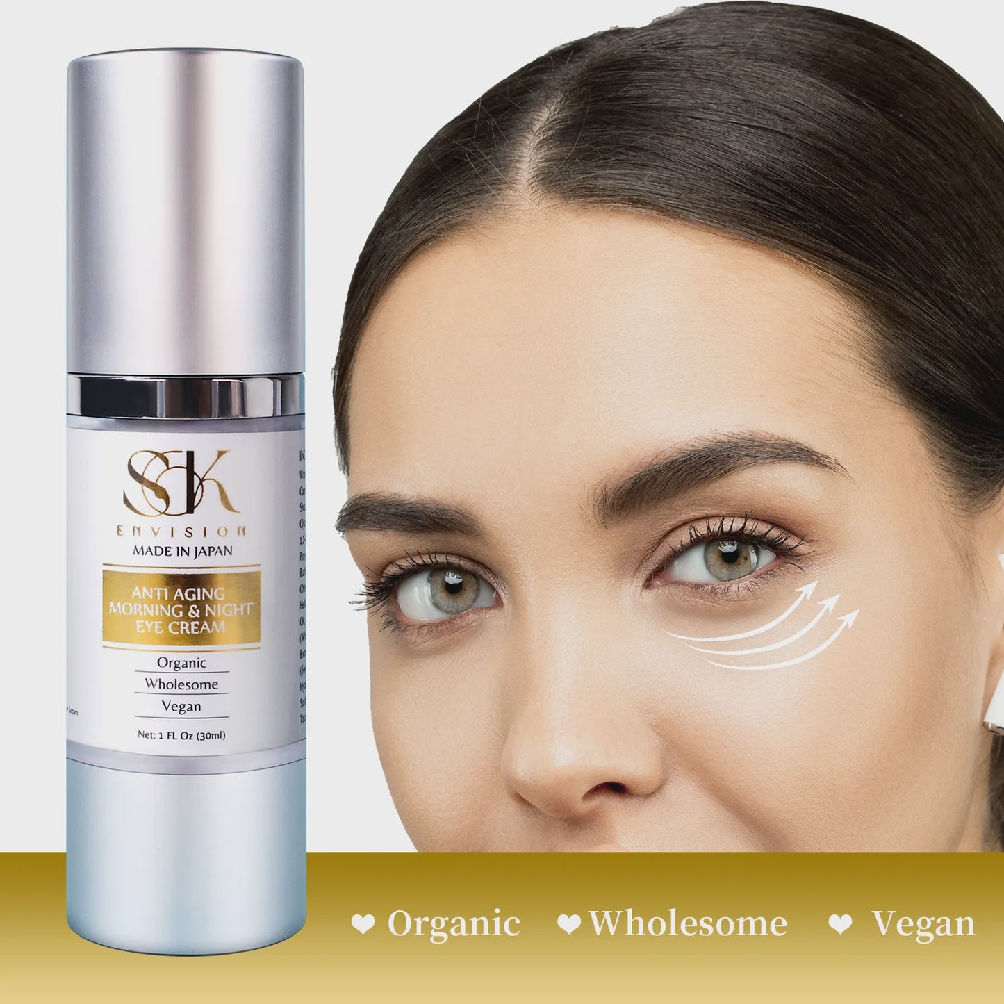 SK Envision Anti-Aging Eye Morning & Night Eye Cream 1 oz