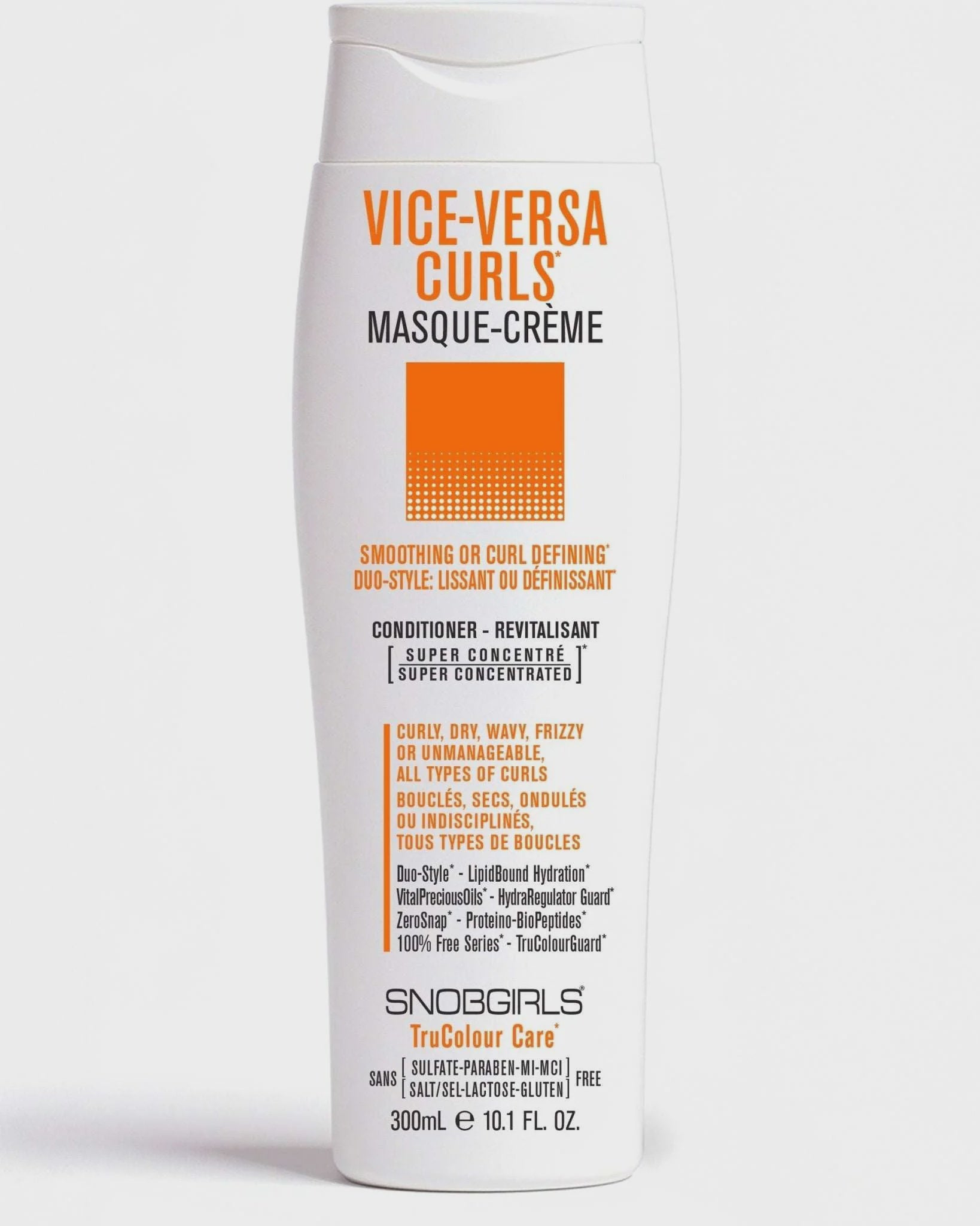 SNOBGIRLS VICE-VERSA CURLS Vegan Hair Conditioner 300 mL 10.1 Fl oz - BeautyzoneNailSupply