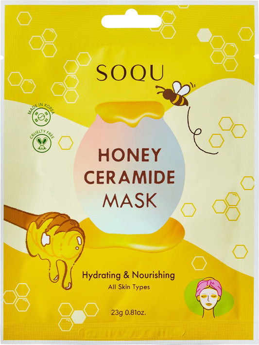 SOQU Sheet mask Honey Ceramide 23g 0.81oz
