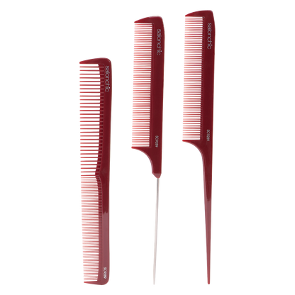 Salonchic Comb Set of three strong, durable, heat resistant #SC9289