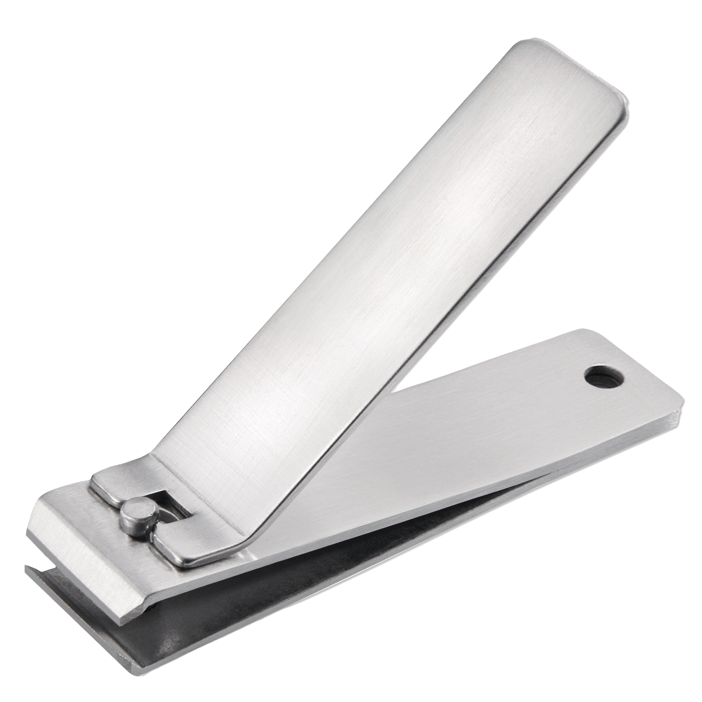 Satin Edge Toenail Clipper, Stainless Steel - Straight Wide Blade SE-2162