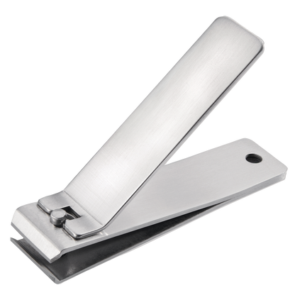 Satin Edge Toenail Clipper, Stainless Steel - Straight Wide Blade SE-2162