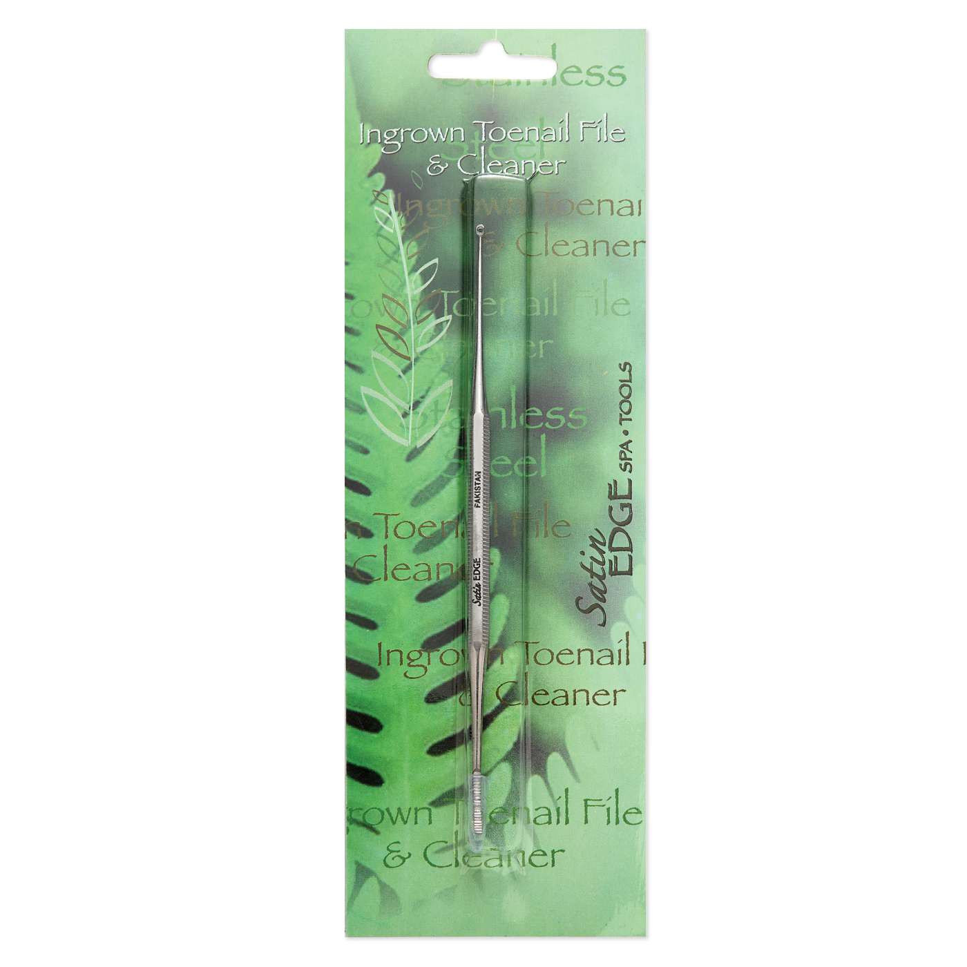 Satin Edge Double-ended Ingrown Toenail File & Cleaner SE-2064