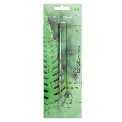 Satin Edge Double-ended Ingrown Toenail File & Cleaner SE-2064