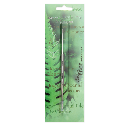 Satin Edge Double-ended Ingrown Toenail File & Cleaner SE-2064