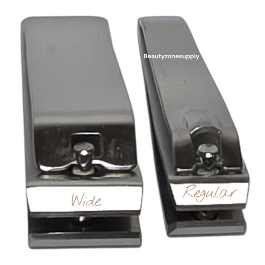 Satin Edge Toenail Clipper, Stainless Steel - Straight Wide Blade SE-2162