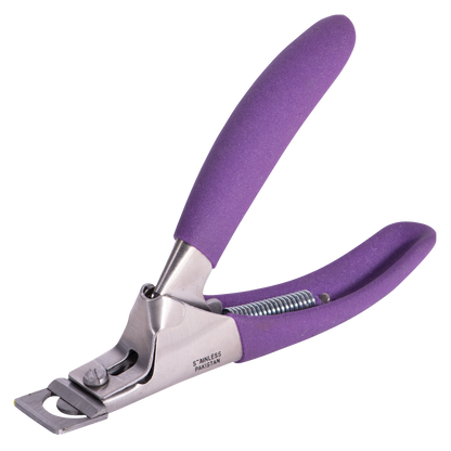 Satin Edge cutter Acrylic Nail Slicer with Rubber Grip SE-2024