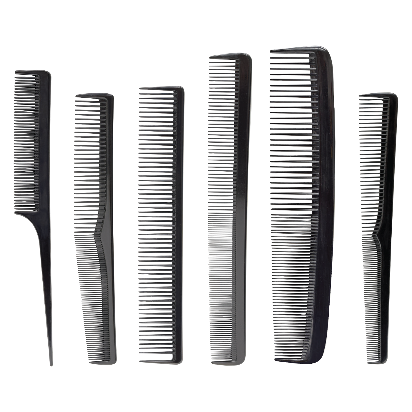 Scalpmaster Barber Carbon Comb Set #SC2228