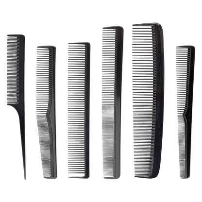 Scalpmaster Barber Carbon Comb Set #SC2228