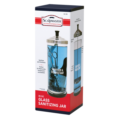 Sanitizing Jar Glass 39 oz #SC-551