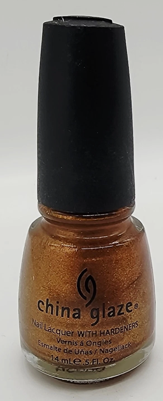 China Glaze Nail Lacquer In Awe Of Amber 0.5oz #70889
