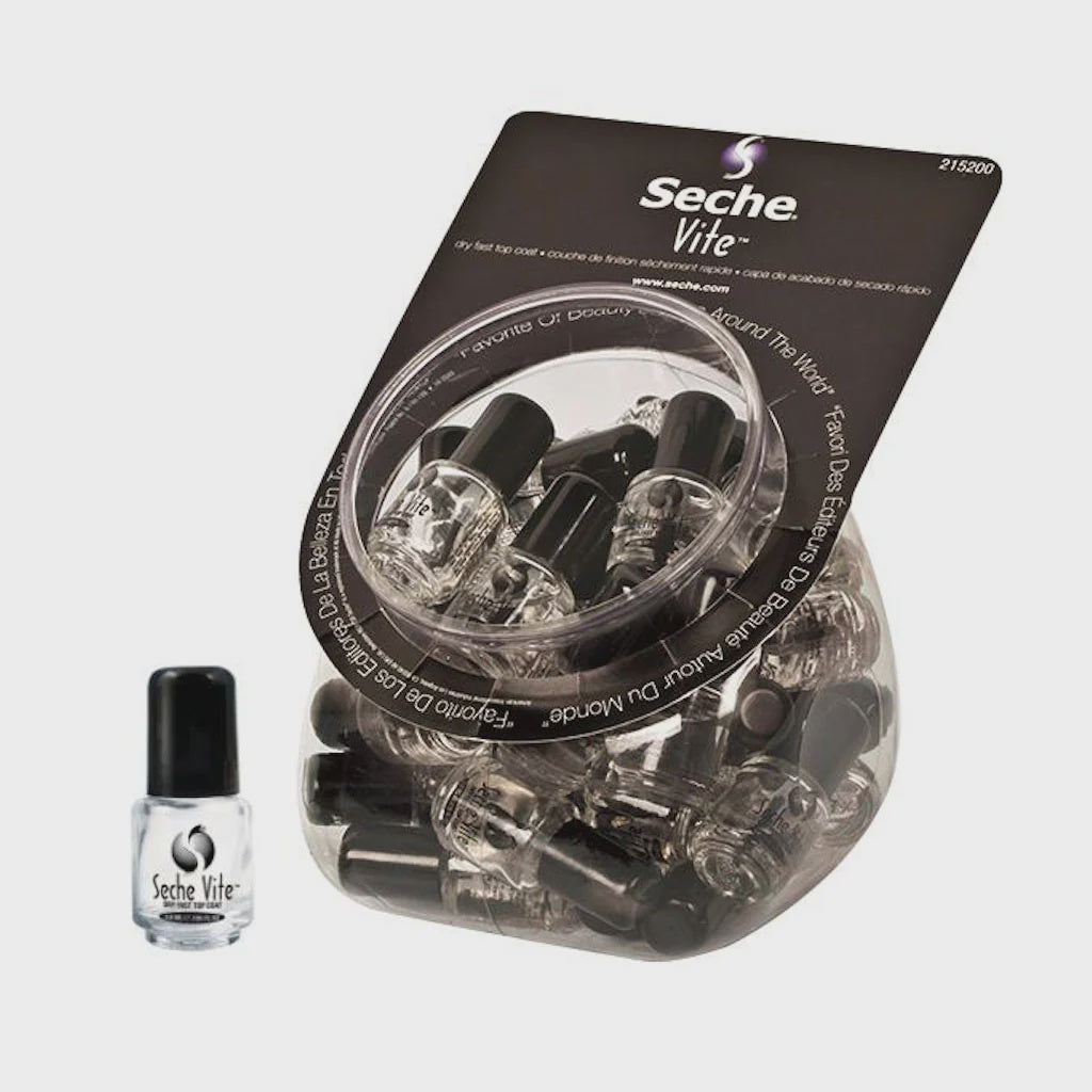 Seche Vite Dry Fast Top Coat Professional 36 pc Bucket 0.125 oz