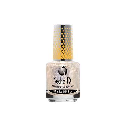 Seche FX Diamond Effect Top Coat Gold 0.5 oz #37842