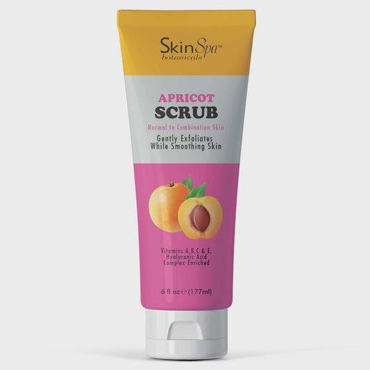 Skin Spa Apricot Facial Scrub 6 Oz