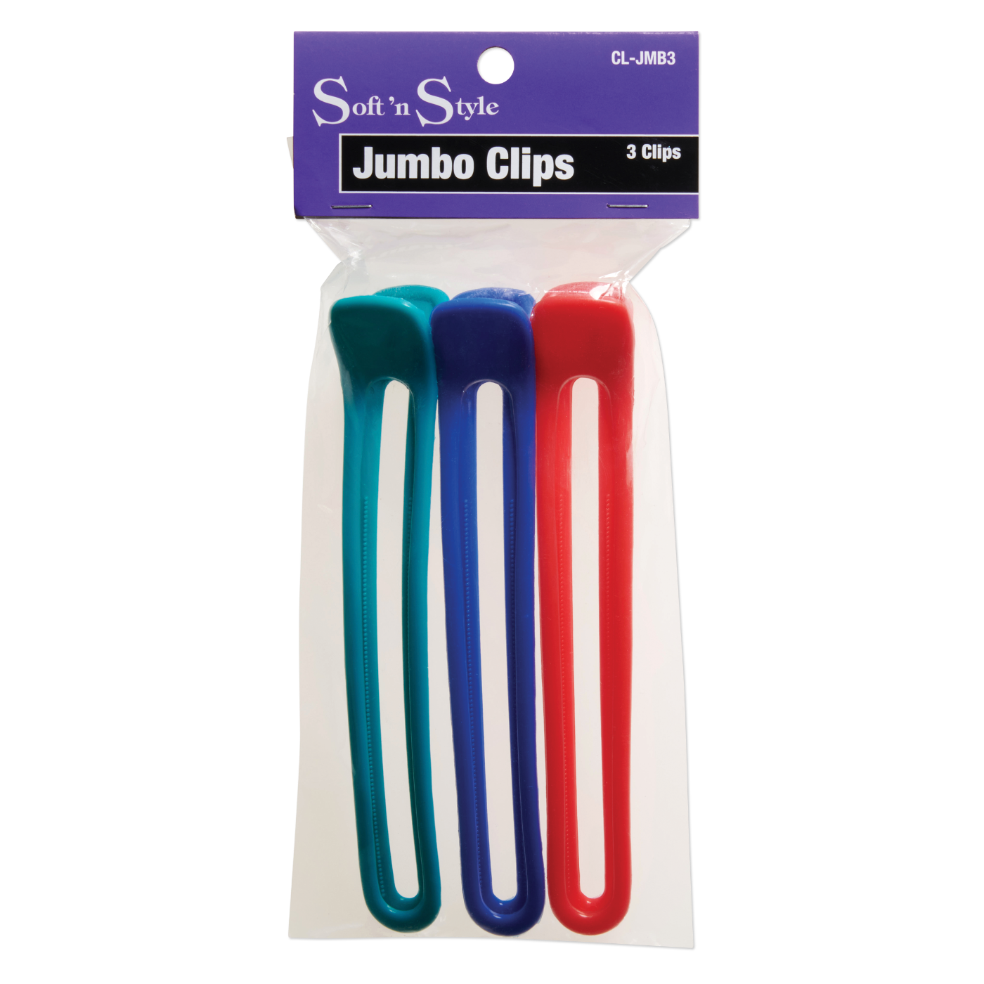 Soft ’n Style Jumbo Sectioning Clips - 5-1/2" #CL-JMB3