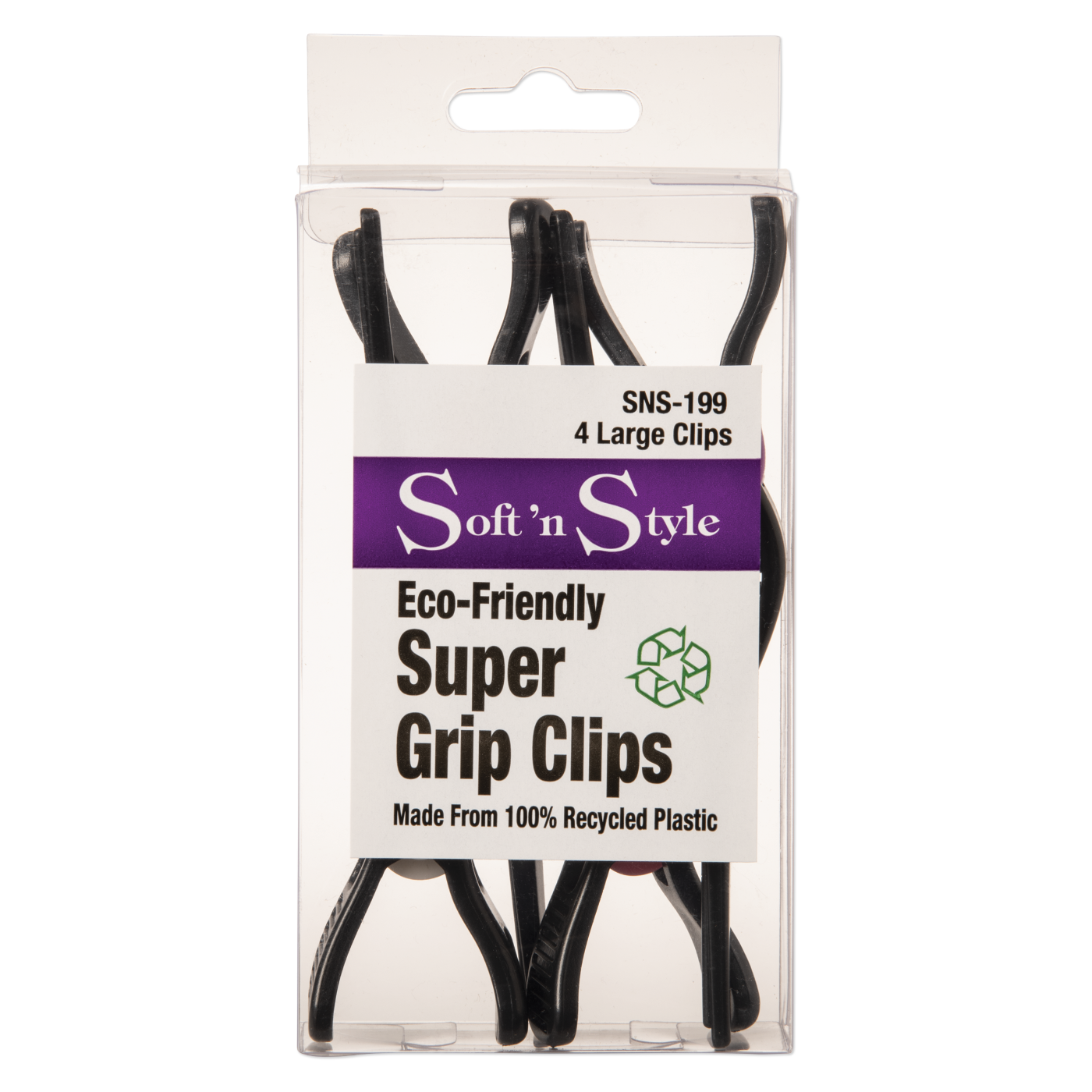 Soft ’n Style Super Grip Clips, Eco-Friendly - 5-1/2" #SNS-199