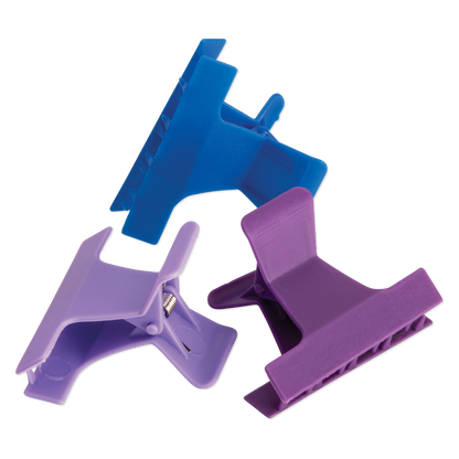Soft ’n Style Butterfly Clamps, Colorful - 2"#188