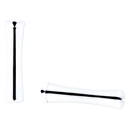 Soft ’n Style Concave Cold Wave Rods, Long White, pack of 12 #356-WHLO