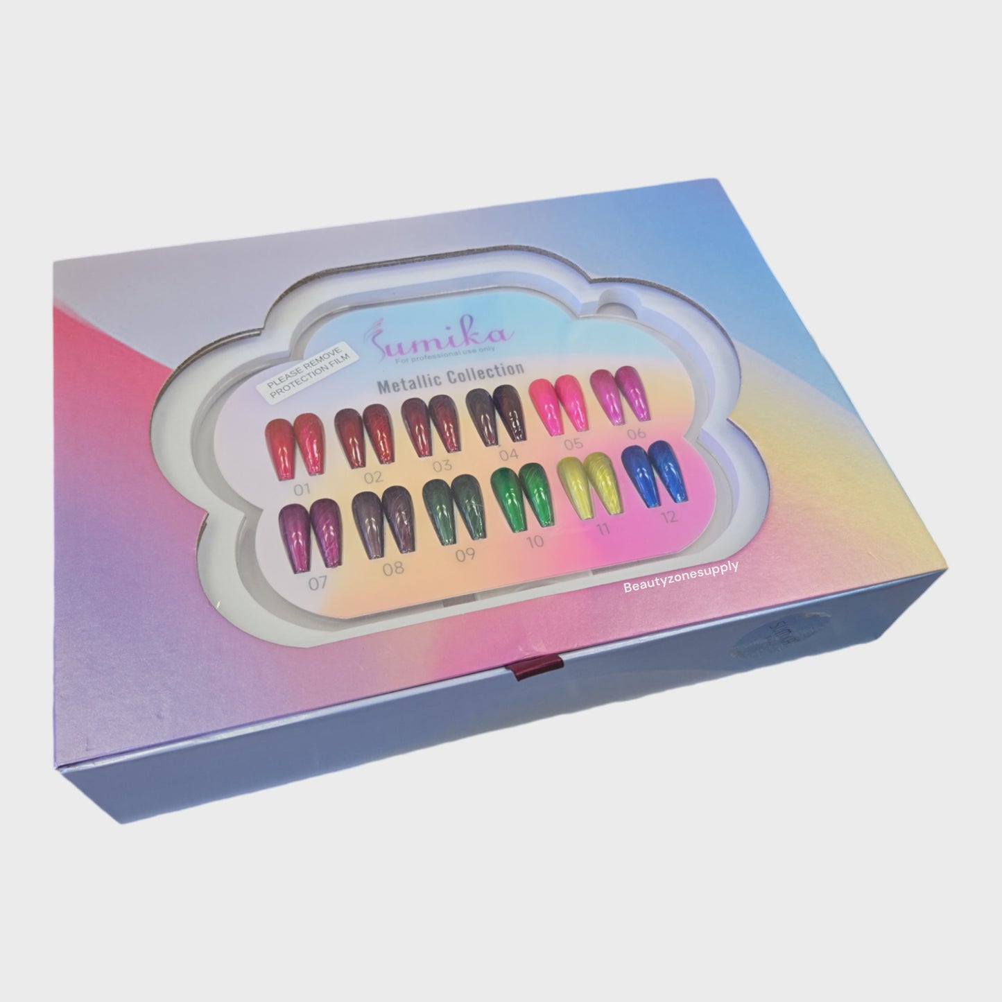 Sumika Gel Metallic Collection Set 12 Color