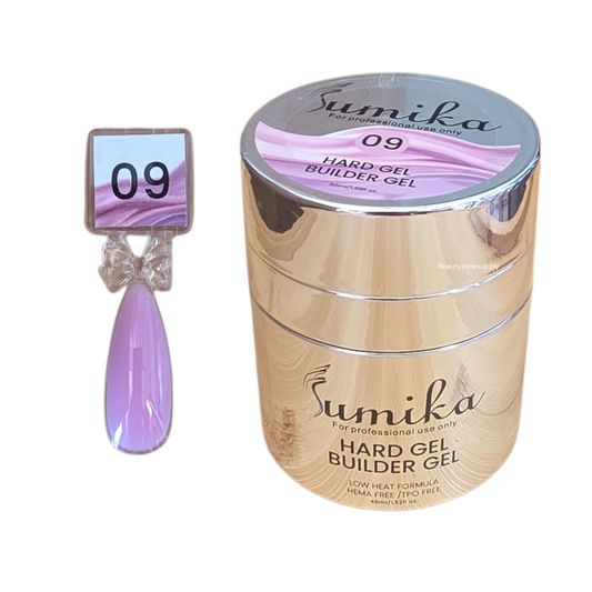 Sumika HEMA & TPO Free Builder Gel in Jar 50mL 1.69 oz Color 09