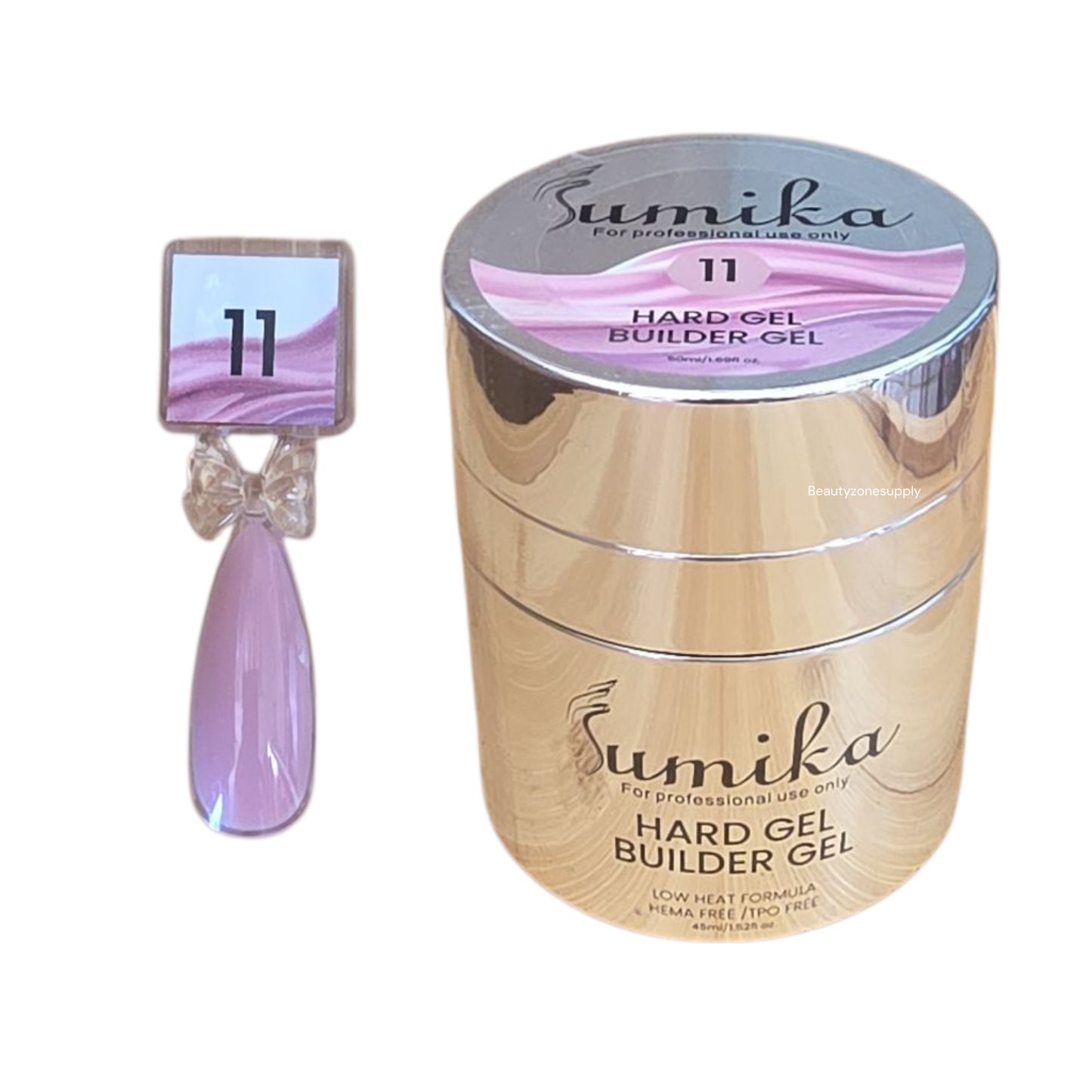 Sumika HEMA & TPO Free Builder Gel in Jar 50mL 1.69 oz Color 11