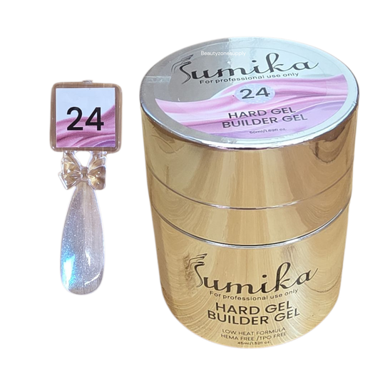 Sumika HEMA & TPO Free Builder Gel in Jar 50mL 1.69 oz Color 24
