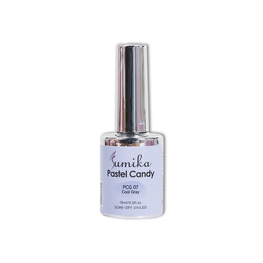 Sumika Pastel Candy Gel Polish Cool Gray 0.5 oz #PCG07