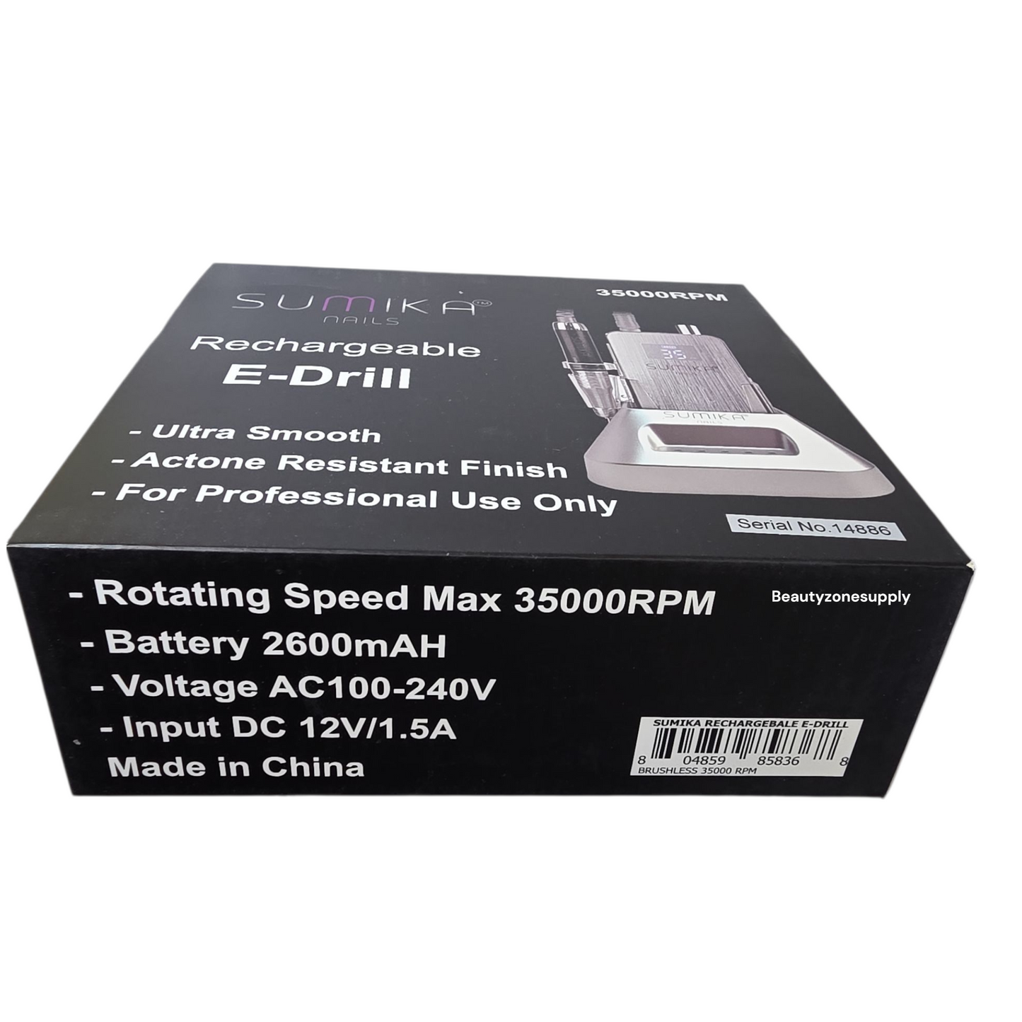 Sumika Rechargeable Nail E Drill Ultra Smooth 35k