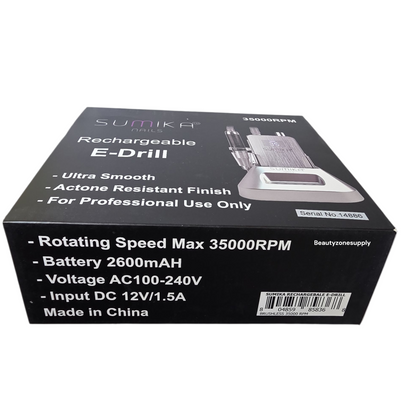 Sumika Rechargeable Nail E Drill Ultra Smooth 35k