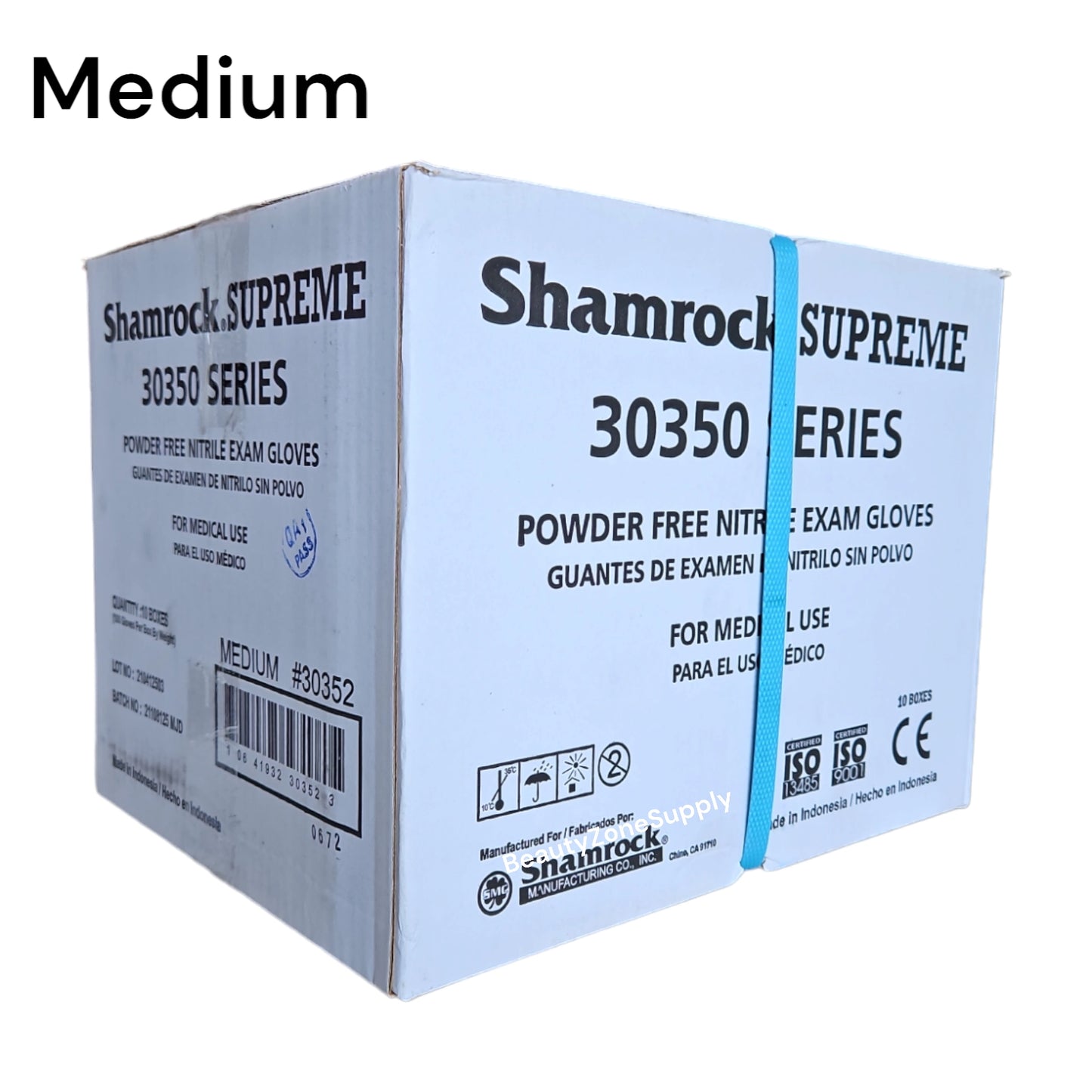 Supreme Nitrile Examination Gloves Case 10 Box - BeautyzoneNailSupply