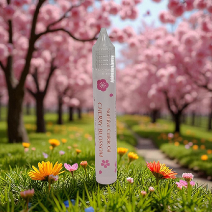 Sylphkiss Nutritive Cuticle oil tube 0.5 oz Cherry Blossom - BeautyzoneNailSupply