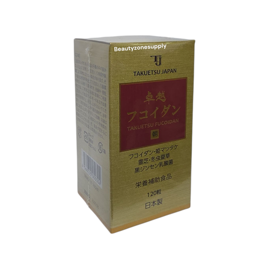 Takuetsu Japan Fucoidan “ASA(Morning) 120 Capsules Gold Box