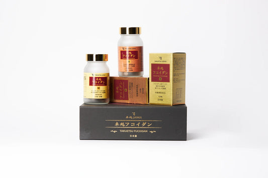 Takuetsu Japan Fucoidan Set ASA(Morning)  and “YORU(Night)