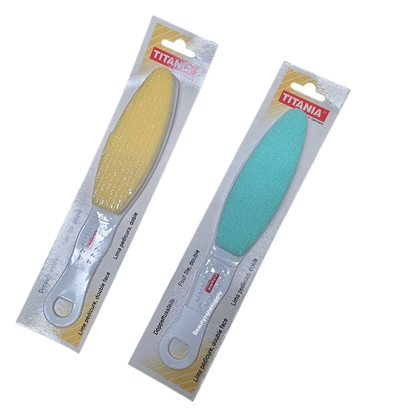 Titania Foot Pumice And Emery File (Assorted Colors)