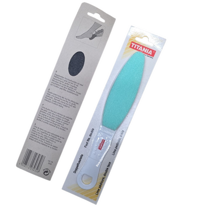 Titania Foot Pumice And Emery File (Assorted Colors)